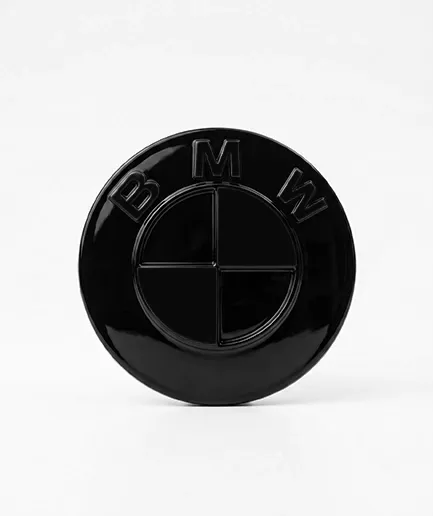 BMW Badge Black Crystal