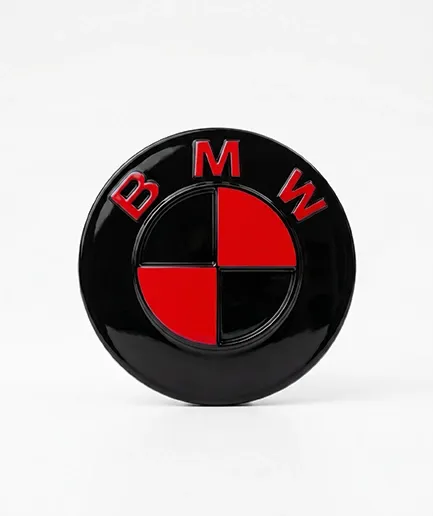 BMW Badge Red Velvet