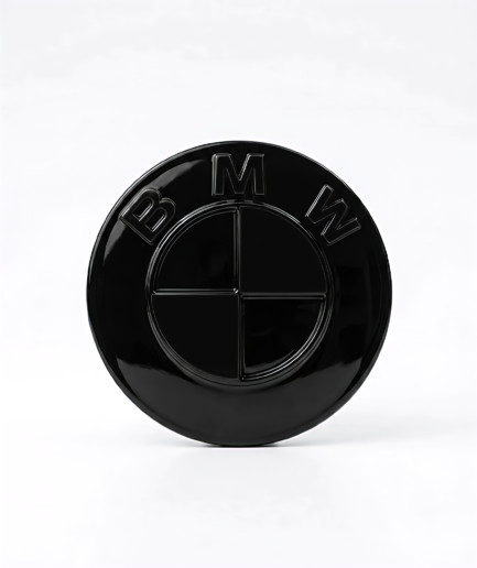 BMW Badge Black Crystal